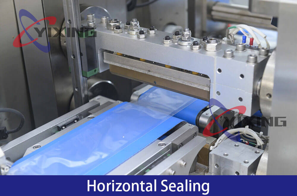 Four Side Seal Horizontal Flow Wrapper Horizontal Sealing