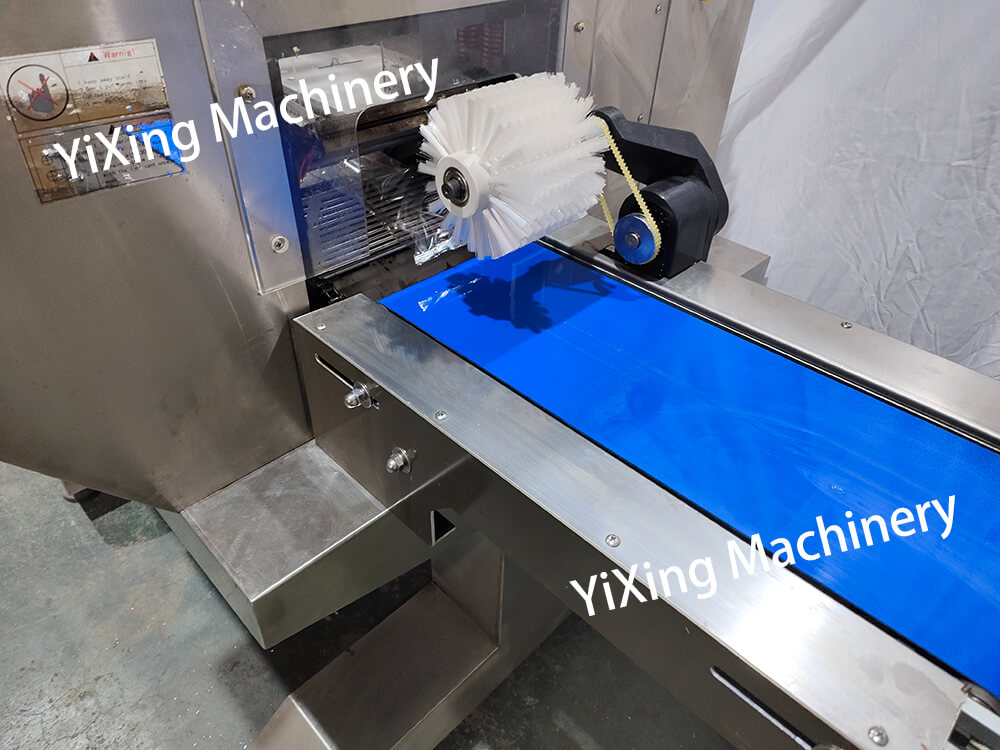 3-axis Servo Flow Wrap Packing Machine Output