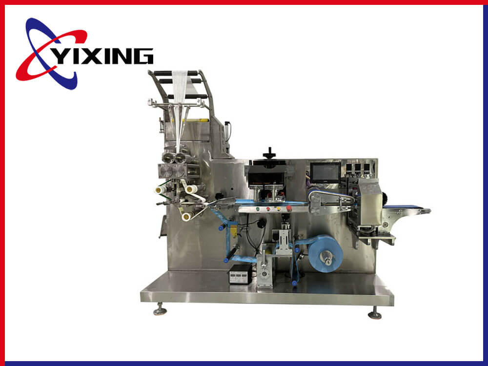 Flow Wrap Wet Tissue Packing Machine