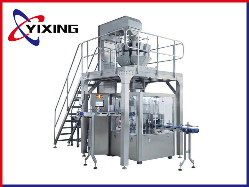Plastic Container Weighing Filling Machine