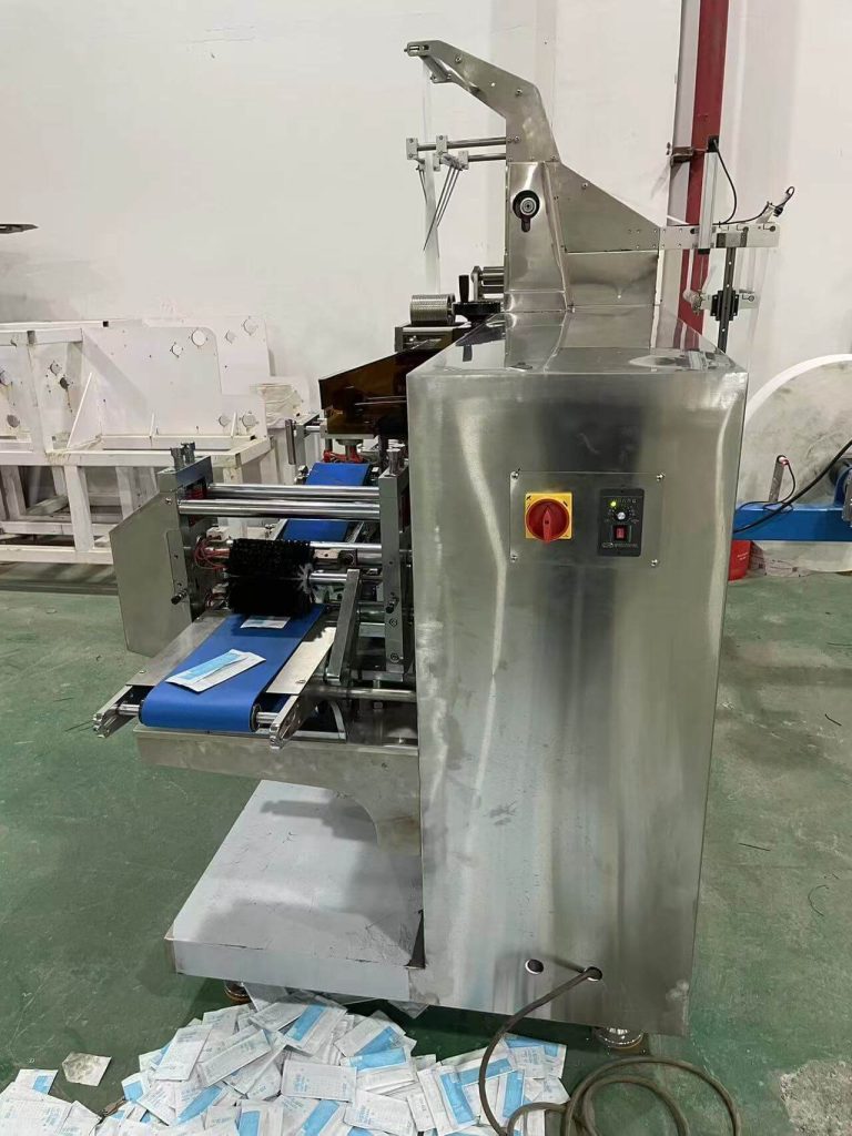 Flow Wrap Wet Tissue Packing Machine