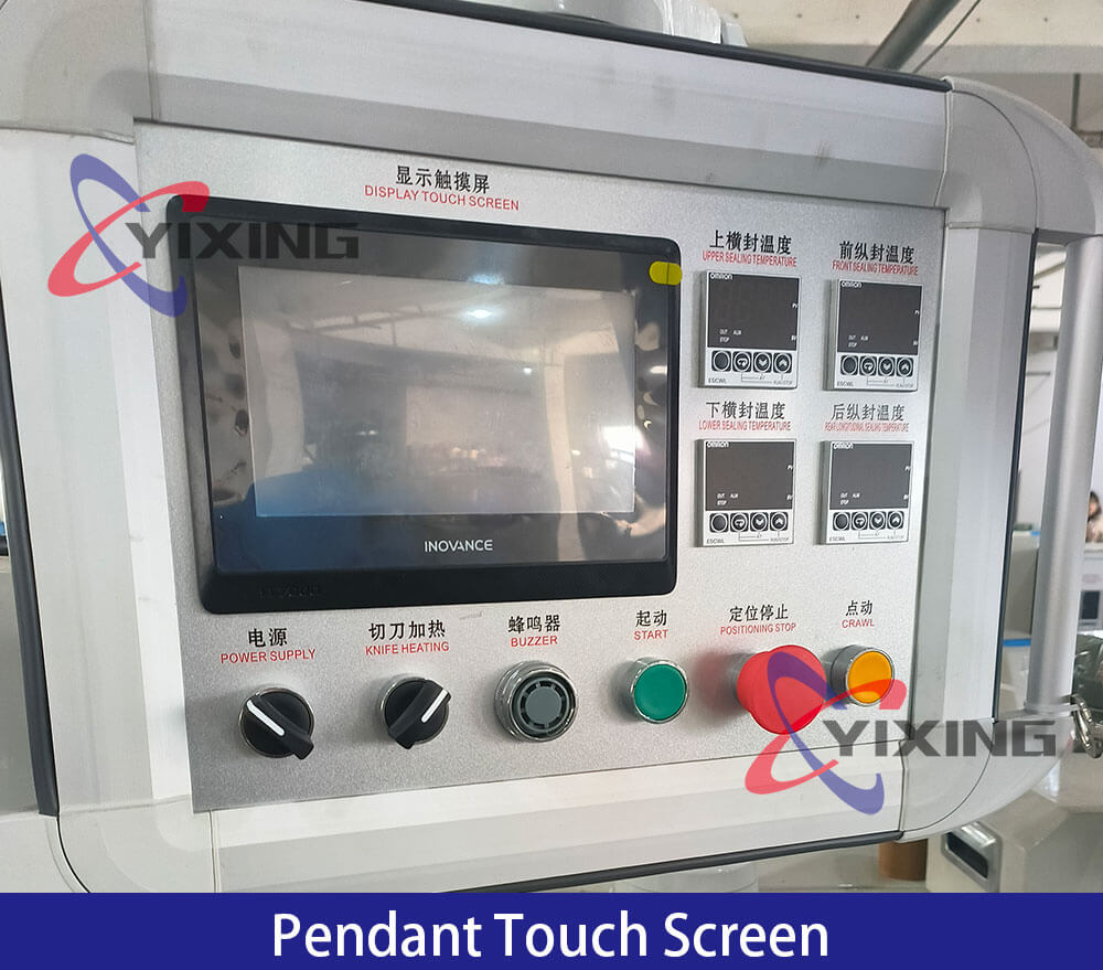 Box Motion Type Shrink Wrap Machine Pendant Touch Screen