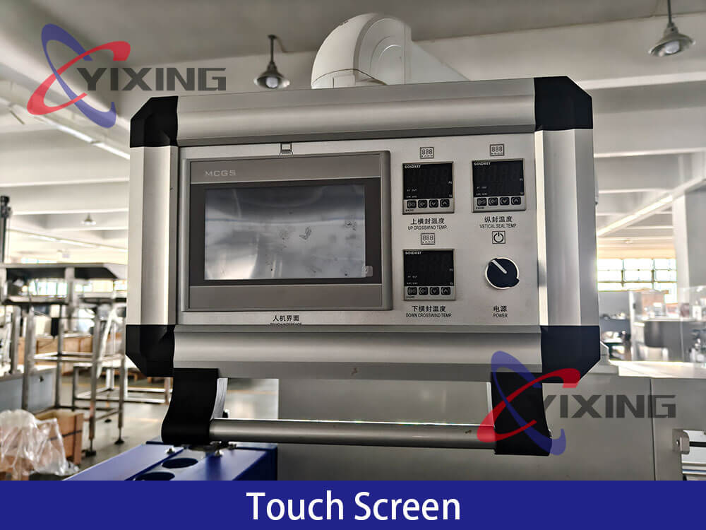High Speed L bar Shrink Wrap Machine Touch Screen