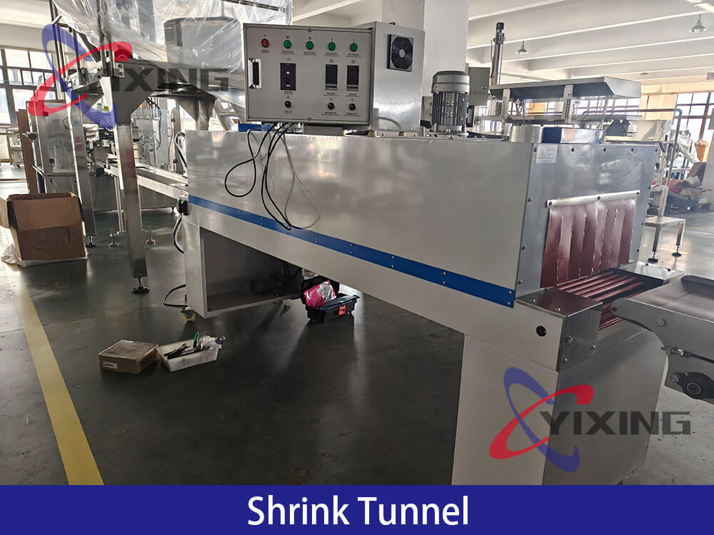 High Speed L bar Shrink Wrap Machine Shrink Tunnel
