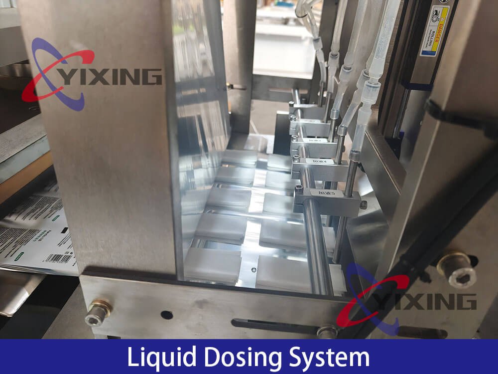 Multi Lane Medical Alcohol Prep Pads (Swab) Packing Machine Liquid Dosing System